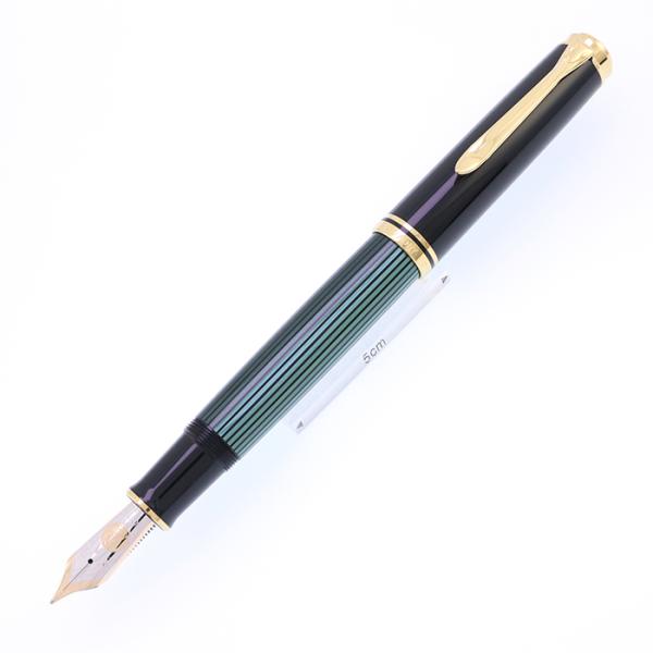 万年筆 Pelikan ペリカン 万年筆 スーベレーン M1000 グリーンストライプ
