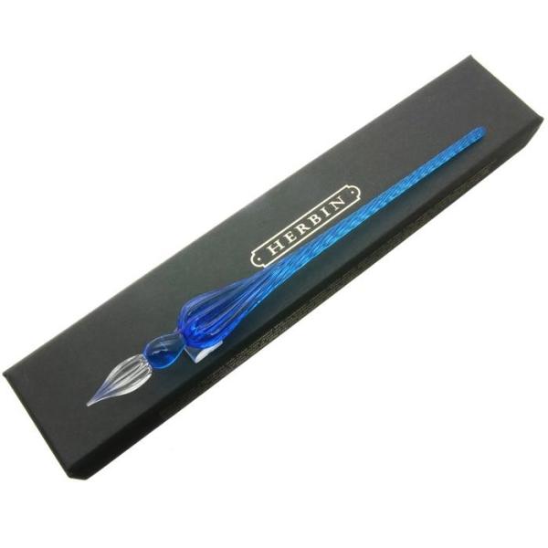 その他ペン J.HERBIN エルバン ステーショナリー ガラスペン つむぎ ブルー