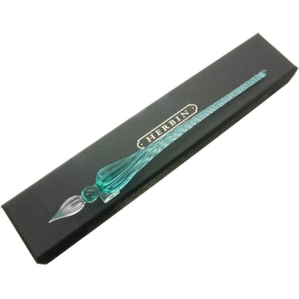 その他ペン J.HERBIN エルバン ステーショナリー ガラスペン つむぎ ターコイズ