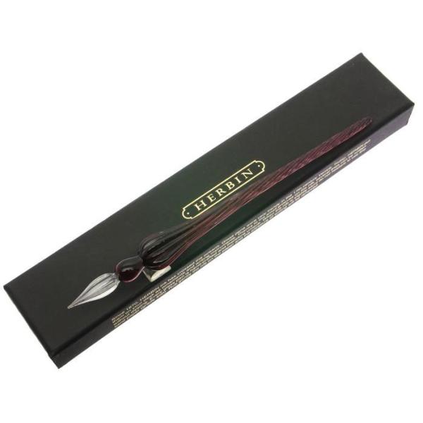 ステーショナリー J.HERBIN エルバン ステーショナリー ガラスペン つむぎ パープル