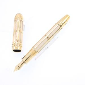 MONTBLANC - 良品△MONTBLANC モンブラン マイスターシュテュック 146 ペン先14K Bニブ ホワイトスター ロゴ刻印 万年筆 ブラック ゴールド ドイツ製 メンズ MONTBLANC（筆記具、時計） 極美品△MONTBLANC モンブラン マイ