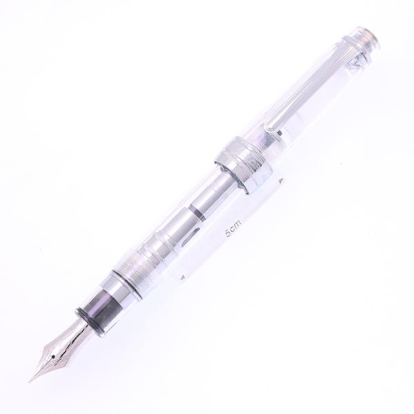 万年筆 セーラー プロフェッショナルギア KOPモデル 銀 デモンストレーター 中字 中古-美品 S...