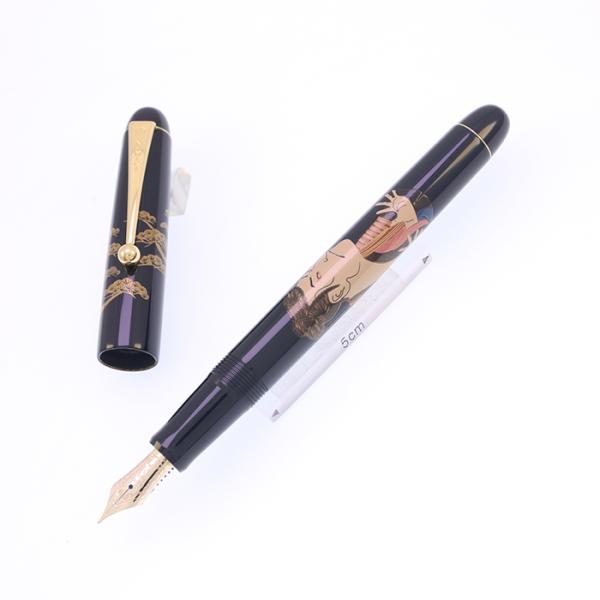 万年筆 パイロット ナミキ ニッポンアートコレクション 平蒔絵 写楽 中字 中古-美品 SAS対象