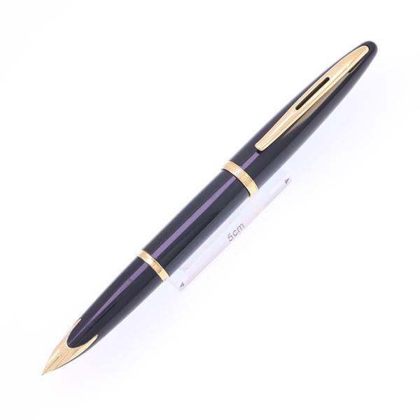 万年筆 ウォーターマン カレン ブラック・シーGT F 中古-並品 SAS対象