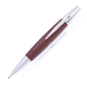 メカニカルペンシル FABER-CASTELL ファーバーカステル メカニカルペンシル エモーション ウッド＆クローム 梨の木 ダークブラウン 1.4mm