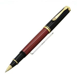 Pelikan ペリカン ローラーボール スーベレーン R400 レッドストライプ【正規品】｜kingdomnote