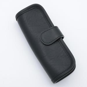 アウロラ（AURORA） ペンケース2本用 ブラック トリノ105 : 高級筆記具