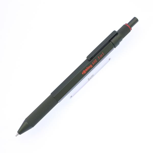 マルチペン rotring ロットリング 600 3in1 マルチファンクションペン カモフラージュ...