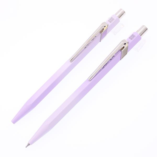 ボールペン CARAN d'ACHE カランダッシュ セット 849 ブルーミングラベンダー ボール...