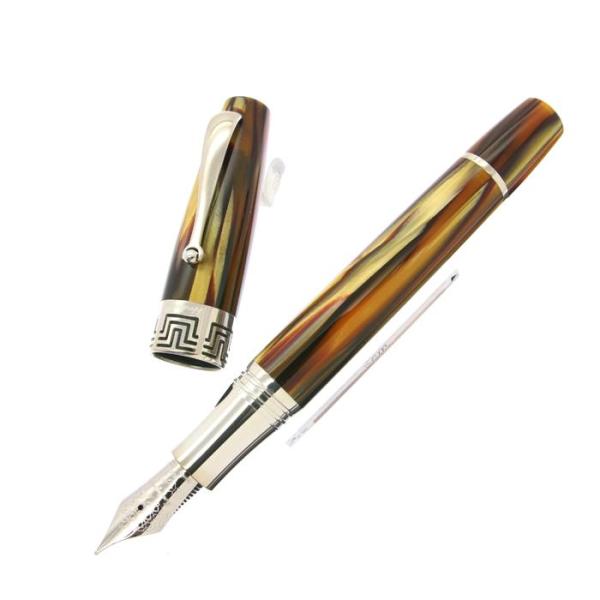 万年筆 Montegrappa モンテグラッパ 万年筆 エキストラ1930 タートルブラウン F