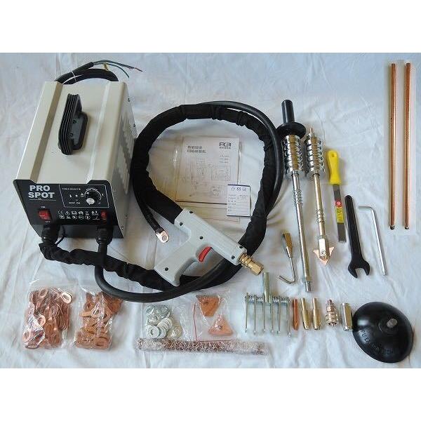 保証30日 新品未使用 スタッド溶接機セット 単相220V 自動車板金 ワッシャー溶接機