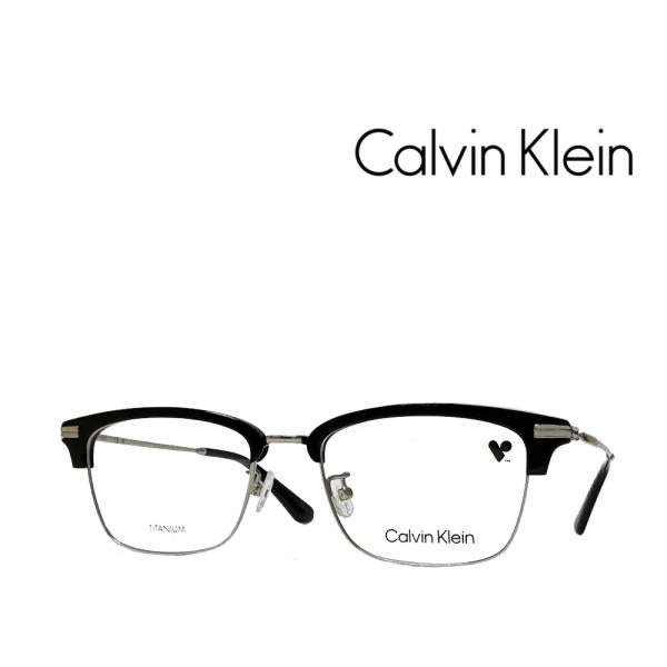 【Calvin Klein】カルバンクライン　メガネフレーム　CK24120LB　001　ブラック・...