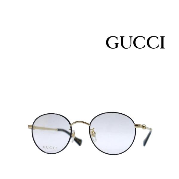 【GUCCI】　グッチ　メガネフレーム　GG 1472OJ　002　ブラック・ゴールド　国内正規品