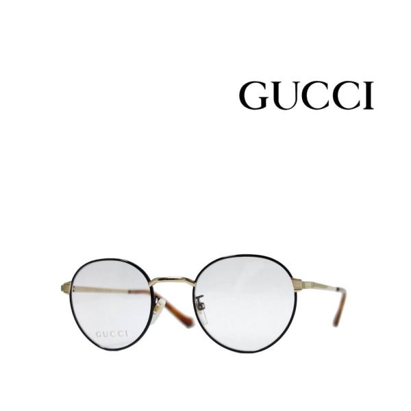 【GUCCI】　グッチ メガネフレーム　GG0581O　002　ブラック・ゴールド　国内正規品