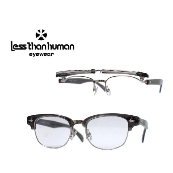 【LESS THAN HUMAN】レスザンヒューマン　跳ね上げ式　単式　メガネフレーム　アri4ma...