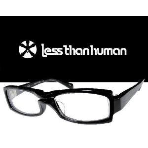 【LESS　THAN 　HUMAN】レスザンヒューマン　メガネフレーム　Brainwash　195S　ブラックグレーデミ