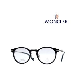 【MONCLER】 モンクレール　メガネフレーム　ML5115D/V　001　ブラック/ガンメタル　国内正規品  　　｜kinglass