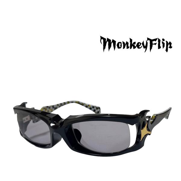 【Monkey Flip】　モンキーフリップ　サングラス　XENO　魏鐃　ギドラ　C2　ブラック　人...