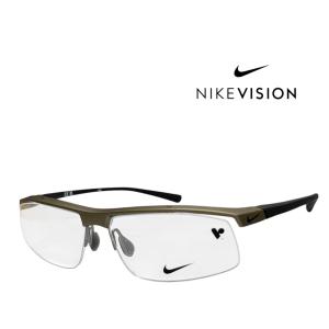 【20%オフ⭕️】Nikeナイキ　ブラウンフレーム メガネ(度あり) ケース付き NIKE（ナイキ） メガネフレーム NIKE 7140AF 57サイズ アウトドア