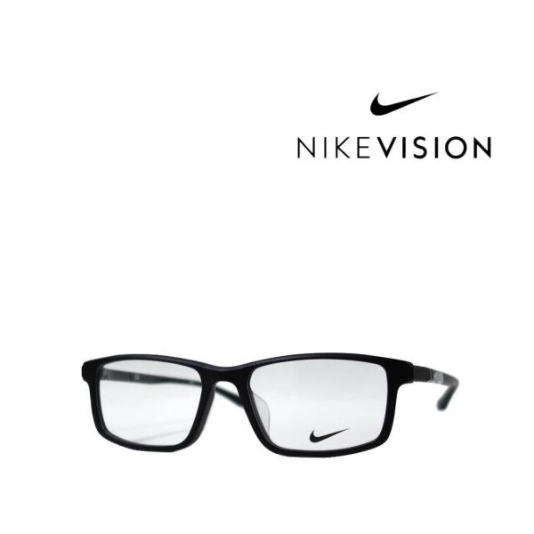 【NIKE VISION】 ナイキ　メガネフレーム　5095AF　001　マットブラック　アジアンフ...
