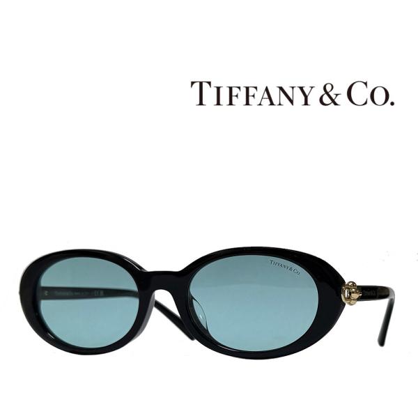【TIFFANY&amp;CO】ティファニー　サングラス　TF4242D　8001/D9　ブラック/ゴールド...