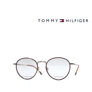 【TOMMY HILFIGER】トミー・ヒルフィガー　メガネフレーム　TH1820　3YG　ブラウン・ライトゴールド　国内正規品　｜kinglass