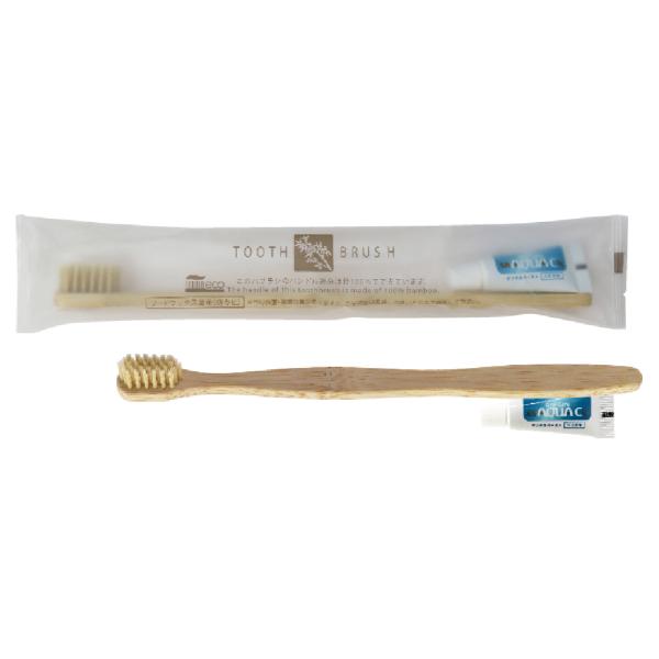 (法人限定) サンヨーアメニティ 歯ブラシ 竹歯ブラシ34CM-3g（先細） 1,000本 セット