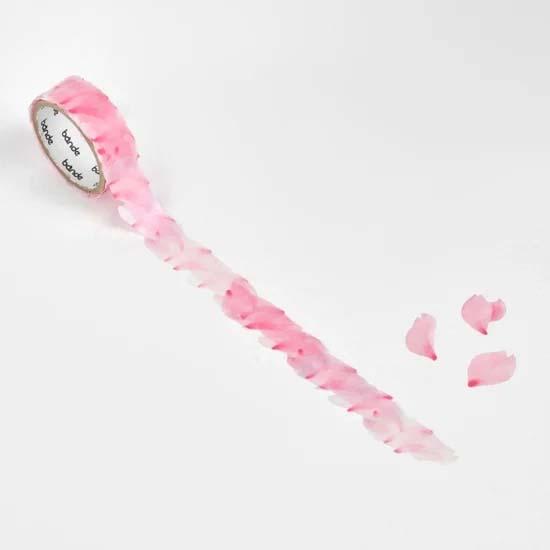 bande  1枚ずつめくれるマスキングテープ 桜の花びら-舞-