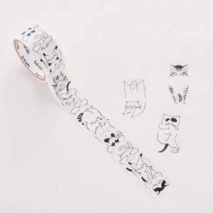 米津祐介 bande 1枚ずつめくれるダイカットマスキングテープ 20mm幅