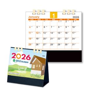 卓上カレンダー 2023年 エコマインド 1部 キングコーポレーション