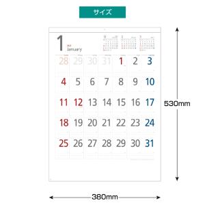 【土日祝も発送可】 2026年 壁掛けカレンダ...の詳細画像3