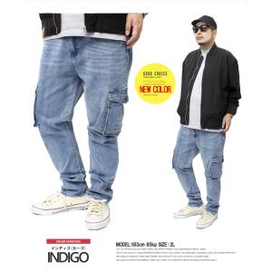 爆買 スキニーパンツ メンズ 大きいサイズ デ...の詳細画像2