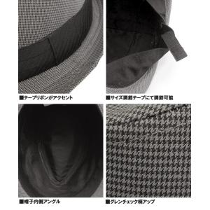 爆買 ハイバック 中折れハット メンズ 大きい...の詳細画像4