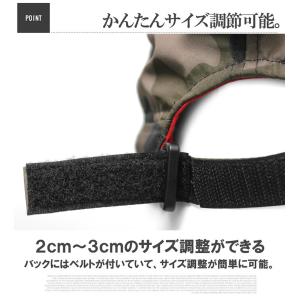 撥水 ワークキャップ メンズ 大きいサイズ 選...の詳細画像3