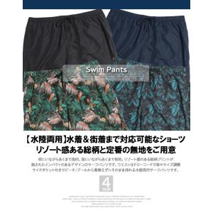 水着 メンズ 大きいサイズ 無地 インナー付き...の詳細画像1