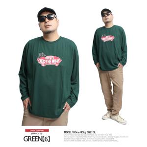 長袖 Tシャツ メンズ 大きいサイズ 猫 ブラ...の詳細画像5