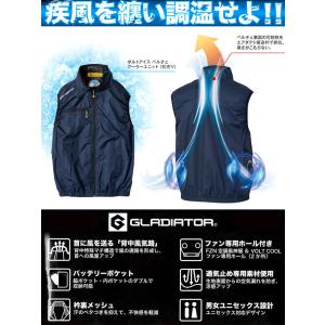 冷蔵服 最強 空調服 フルセット ペルチェ モ...の詳細画像5