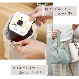 【処分セール】ランチ バッグ マチ 広い 可愛...の詳細画像3