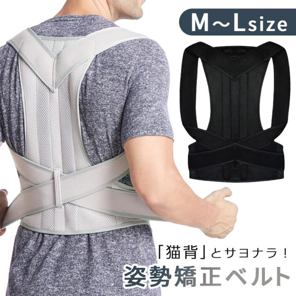 サポーター 姿勢矯正 美姿勢 ベルト 猫背対策 大人 男性 女性 通気性 テレワーク 在宅勤務 デス...
