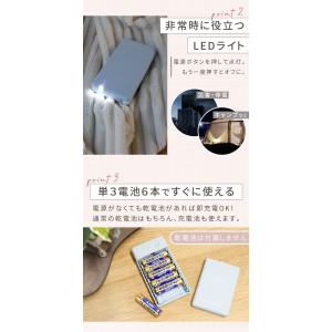 防災士推奨 乾電池式モバイルバッテリー ケーブ...の詳細画像5