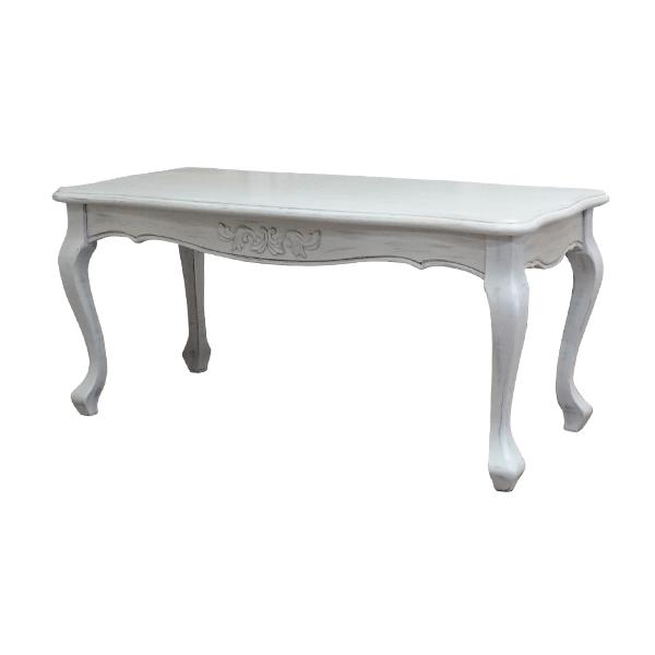 輸入家具 アンティーク調 家具 アンティーク グレー ロココ調 クラシック ローテーブル テーブル ...