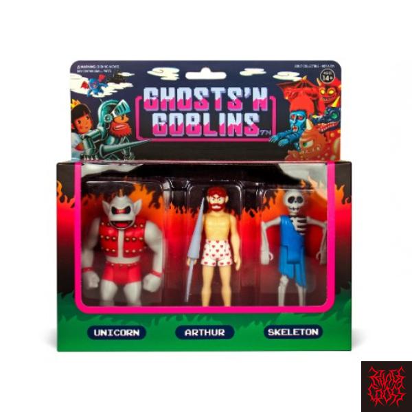 GHOSTS &apos;N GOBLINS REACTION FIGURES - PACK B (UNICO...