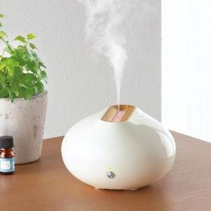 アロマディフューザー デコール ADF20-DC ミスト式 超音波振動方式 ディフューザー シンプル 木目調 癒し おしゃれ かわいい プレゼント 喜ばれる ラドンナ