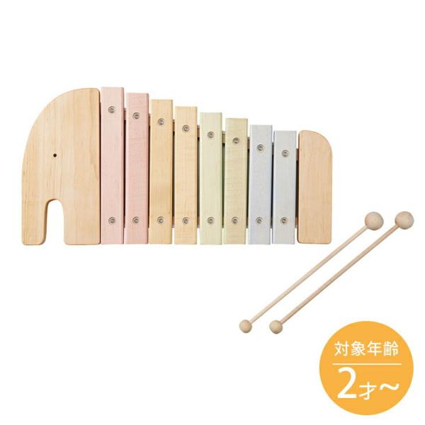 木琴 おもちゃ 2歳 楽器 日本製 音の出るおもちゃ 玩具 知的玩具 シロフォン 天然木 木製 木 ...