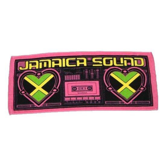 レゲエタオル/  PINK  JAMAICA  SOUND