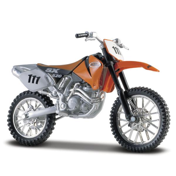 Maisto KTM 520 SX 1/18   (バイク 模型 マイスト スケールライセンス オー...
