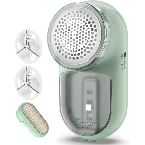 毛玉取り 2-in-1 電動 けだまとり 毛玉取り機 静電気除去 コードレス USB充電式 毛玉取り...