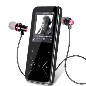 MP3プレーヤー Bluetooth ミニ 高音質 FMラジオ デジタルオーディオプレーヤー 内蔵8GB 最大128GBまで拡張可能 軽量 運動用 mp3プレーヤー