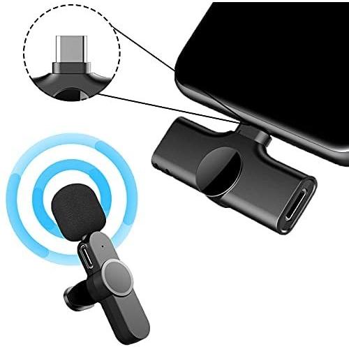 ワイヤレス マイクロホン Androidスマホ専用 プラグ式 ノイズ抑制 20M伝送 アプリ不要 T...