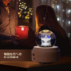 誕生日プレゼント オルゴール クリスタル 音楽...の詳細画像1